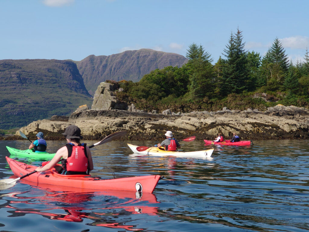  Sea Kayaking Plockton and Kishorn Islands 