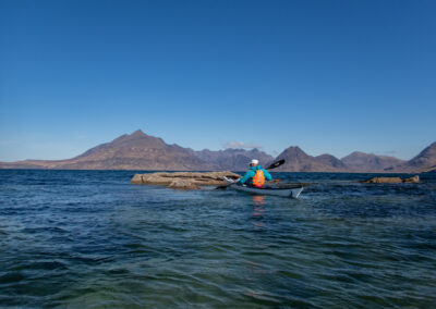 View across Loch Scavaig to the Cuillin